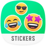 Logo of WhatsApp Stickers android Application 