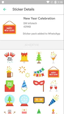 WhatsApp Stickers android App screenshot 1