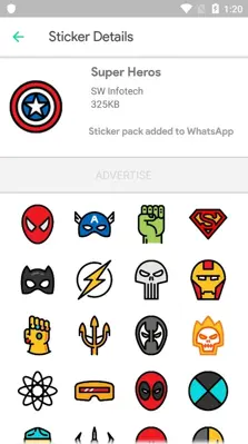 WhatsApp Stickers android App screenshot 4